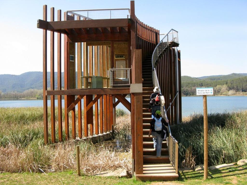 Camping Bungalow El Llac De Banyoles Porqueres Ngoại thất bức ảnh